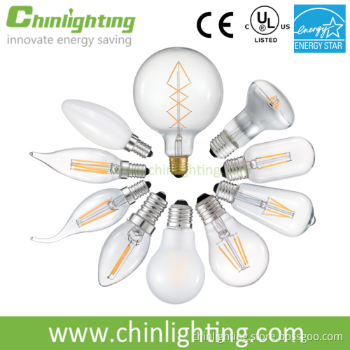 LED Edison Globe bulb Dimmable LED COB Chip G125 Decorated LED bulbs